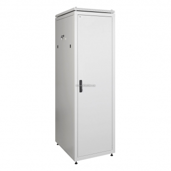 Шкаф сетевой 19дюйм ITK LINEA N 33U 600х800 мм металлическая передняя дверь серый