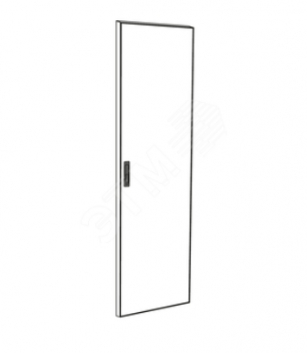 Дверь металлическая ITK для шкафа LINEA N 42U 600 мм черная