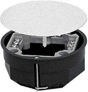 Коробка распаячная КМП-020-023 для полых стен с металлическими лапками клеммником и крышкой (97х50) PROxima