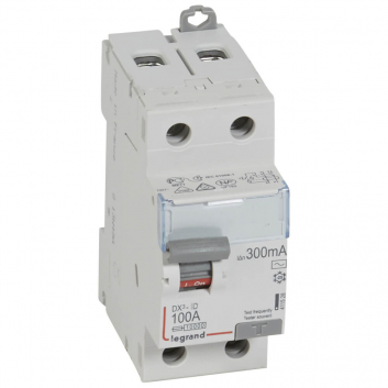 Выключатель дифференциального тока (УЗО) DX3 2П 63А 300мА-АC