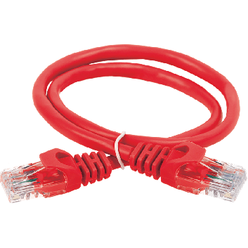 Патч-корд ITK категория 5е FTP 0.5м PVC красный