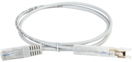 Патч-корд ITK категория 110-RJ45 5Е 3 метр PVC серый