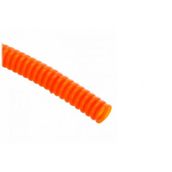 Труба гофрированная ПНД с зондом оранжевая d25мм(75м) Plast PROxima