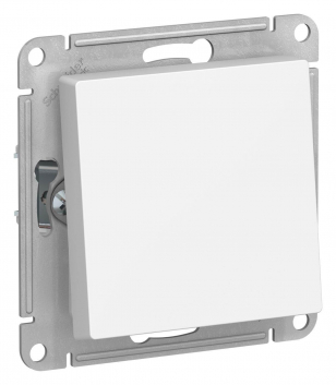 Переключатель одноклавишный ATLASDESIGN AQUA IP44 схема 6 10АХ механизм белый