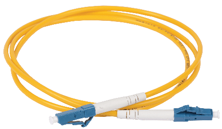 Шнур оптический коммутационный соединительный (патч-корд) для одномодового кабеля (SM) 9/125 (OS2) LC/UPC-LC/UPC одинарного исполнения (Simplex) LSZH 2м