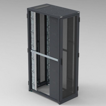 Шкаф серверный 19дюйм - 46U - 800x1100 мм - с оптимизацией воздушных потоков