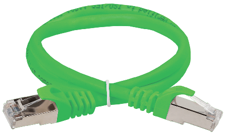Патч-корд ITK категория 5е FTP 3 метр PVC зеленый
