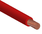 Провод силовой ПуГВ 1х6 красный ТРТС многопроволочный