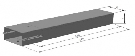 Короб прямой 2м У1098 У3