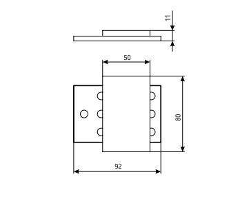 Планка У1040УТ1 сталь/ аллюминий