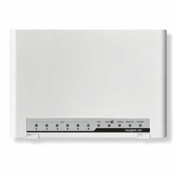 Прибор приемно-контрольный охранно-пожарный и объектовый оконечный ППКОП/ПОО ТАНДЕМ-2М