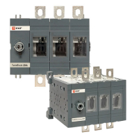 Рубильник 200A 3P реверсивный без рукоятки управления TwinBlock EKF