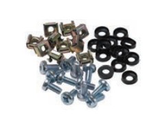 Комплект винтов-гаек для крепления на 19дюймовый  профиль (шайба + гайка + винт)