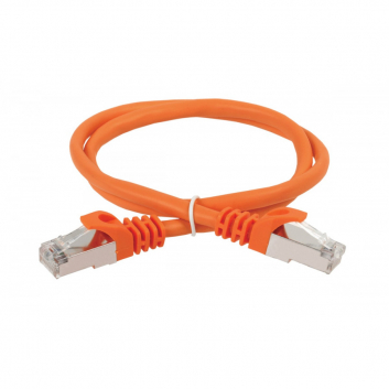Патч-корд ITK категория 5е FTP 0.5м PVC оранжевый