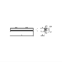 Светильник ДБУ-49-40-202 Wall Line 840