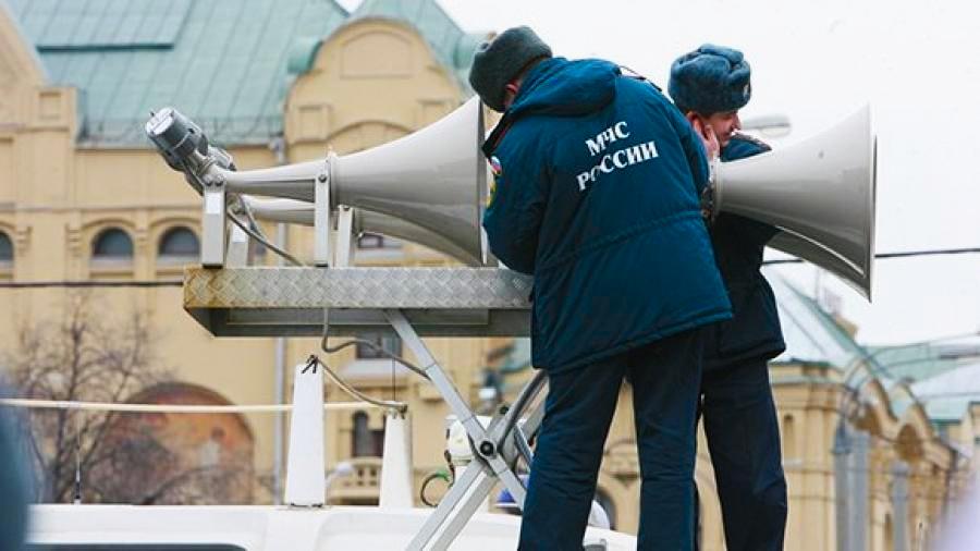 Проверка системы оповещения в России фото